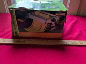 lot 37 image: Manual Pasta Machine with Multiple Attachments