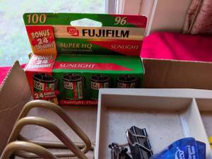 lot 118 image: Mixed Office Supply and Photography Lot with Fujifilm Film