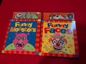 lot 150 image: Childrens Magnetic Fun Activity Books Set