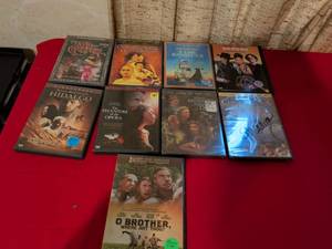 lot 153 image: Classic Movie DVD Collection Lot of 9 Films
