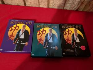 lot 160 image: Kung Fu Complete TV Series DVD Set Seasons 1-3