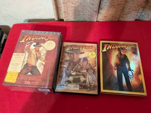 lot 181 image: Indiana Jones Complete DVD Movie Collection Set