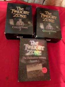 lot 185 image: The Twilight Zone DVD Collection Set - Season 1 Definitive Edition and Collections 2 & 3