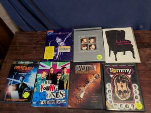 lot 203 image: Classic Music and Film DVD Collection