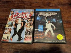 lot 210 image: Grease and Saturday Night Fever DVD Collection