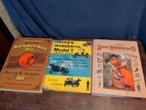 lot 215 image: Historical Catalog Collection - Sears Roebuck Montgomery Ward Ford Model T