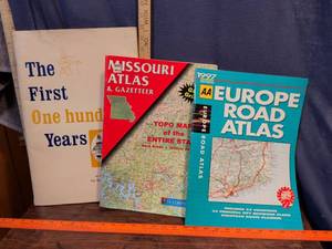 lot 231 image: Travel Atlas and Maps Collection Bundle