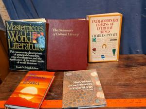lot 242 image: Collection of Reference Books Including Literature Dictionary and Cultural Studies