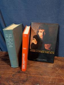 lot 243 image: Beatles and George Harrison Book Collection Set of 3