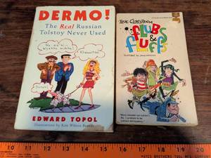 lot 248 image: Dermo The Real Russian Tolstoy Never Used & True Classroom Clubs and Fluffs Books