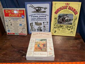 lot 255 image: Collection of Farm Equipment and Frugal Living Books