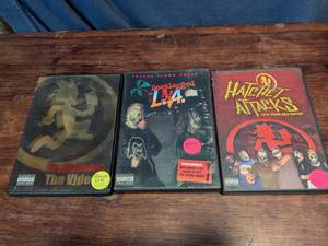 lot 265 image: ICP Insane Clown Posse DVD Collection - Psychopathic Records Horror Hip Hop