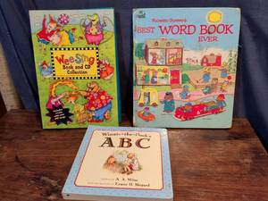 lot 267 image: Childrens Book Collection - Wee Sing, Richard Scarrys Best Word Book, Winnie-the-Pooh ABC