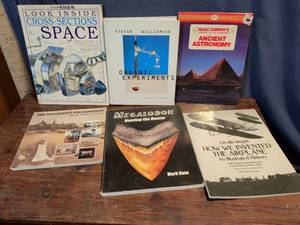 lot 282 image: Science and History Educational Books Collection Set of 6 Hardcover