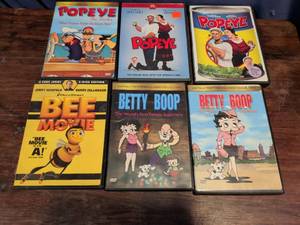 lot 283 image: Classic Animation DVD Collection - Popeye, Betty Boop, and Bee Movie