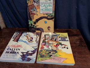 lot 297 image: Calvin and Hobbes Book Collection by Bill Watterson