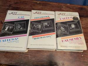 lot 316 image: Jazz Classics VHS Collection - Cab Calloway, Dizzy Gillespie, Harlem