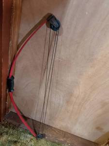 lot 334 image: Compound Bow with Pulley System