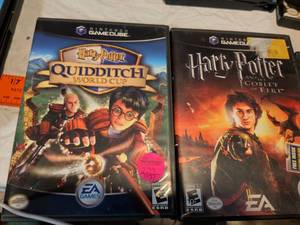 lot 361 image: Harry Potter Nintendo GameCube Games Bundle - Quidditch World Cup and Goblet of Fire