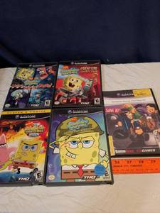 lot 364 image: Nintendo GameCube SpongeBob SquarePants Game Collection