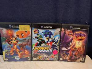 lot 368 image: Nintendo GameCube Game Collection - Ty the Tasmanian Tiger, Sonic Riders, Spyro A Heros Tail