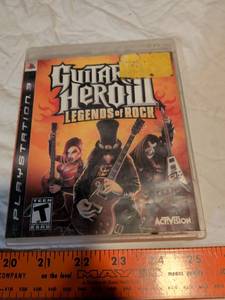 lot 374 image: Guitar Hero III Legends of Rock PS3 Game