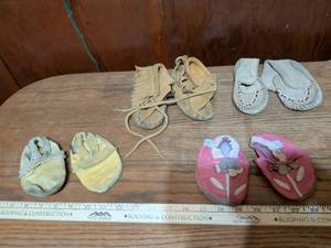 lot 397 image: Native American Style Moccasins Collection