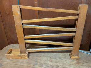 lot 401 image: Wooden Marble Run Educational Toy