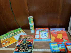 lot 416 image: Educational Childrens Books and Activities Bundle