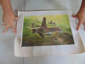 lot 1917 image: Air Force Association F-105 Poster - in Tube