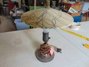lot 1930 image: Metal Based - Desk Lamp