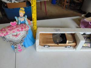 lot 1937 image: RC Car and Vintage Princess Doll