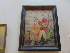 lot 1986 image: Oil on Canvas  Asian Art