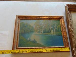 lot 1988 image: Oil on Canvas  Art