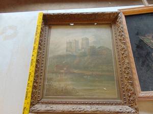 lot 1989 image: Print in Ornate Frame