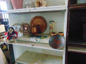 lot 1998 image: Contents of Shelf Copper Plate