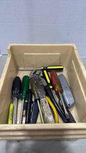lot 1108 image: Mixed Hand Tools Lot with Storage Trays