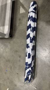 lot 1112 image: Patio umbrella approx 92 inches tall