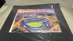 lot 2001 image: New York Yankees Stadium Aerial View Print 16x20