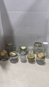 lot 2059 image: Mason Jar Collection with Lids