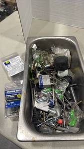 lot 2079 image: Mixed Hardware Lot with Screws and Tools