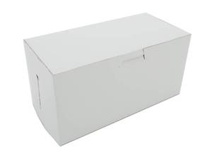 lot 30092 image: SCT White One-Piece Non-Window Bakery Boxes, 8 x 4 x 4, White, Paper, 250Carton