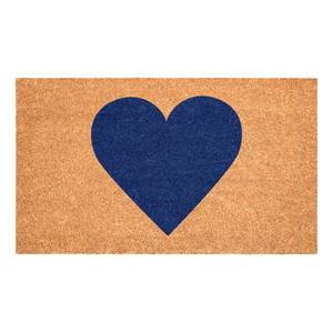 lot 30097 image: Calloway Mills Madison Heart Doormat (Dark Blue, 24 x 36)