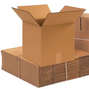 lot 30120 image: Partners Brand P121212 Corrugated Boxes, 12L x 12W x 12H, Kraft (Pack of 25)