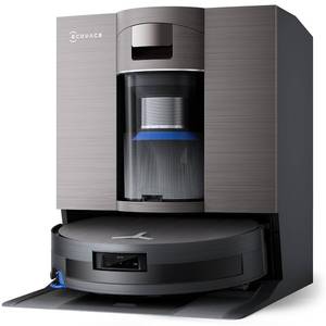 lot 30131 image: ECOVACS DEEBOT X11 OmniCyclone Robot Vacuum and Mop, Bagless 60-Day Station, 19,500Pa Suction, GaN Fast Charging for Large Homes, Self-Washing Roller Mop, Zero-Tangle for Pet Hair, Smart Navigation used for sure