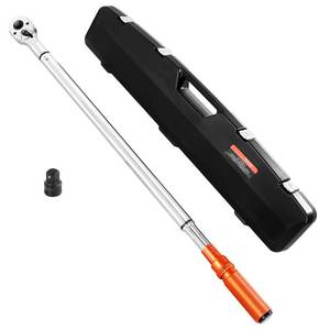 lot 31085 image: VEVOR 34 Inch Drive Torque Wrench 100-600fFT.LB136-814Nm, 1 Inch Adapter, Split Beam, 48 Length, less effort for Off-road Equipment,Truck,Motor Homes & Drilling Platform