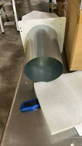 lot 31088 image: Metal Ductwork Ventilation System with Wire Guard