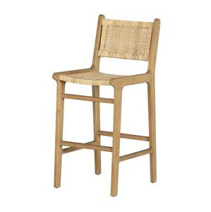 lot 31117 image: South Shore Agave Bar Stool Rattan, Bohemian Harmony