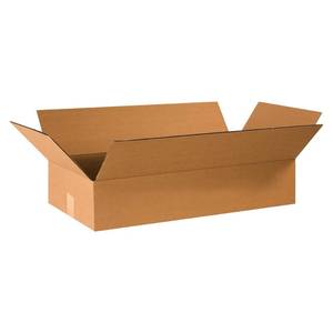 lot 31126 image: TAPE LOGIC 24x12x4 Flat Corrugated Boxes, Flat, 24L x 12W x 4H, Pack of 25  Shipping, Packaging, Moving, Storage Box for Home or Business, Strong Wholesale Bulk Boxes