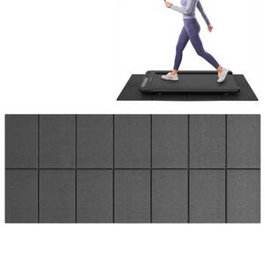lot 1367 image: Walking Pad Treadmill Mat for Carpet Floors,55x24 Hardwood Floor Protection, Mats for Under Walking padTreadmillBikeExercise Equipment on Carpets, Noise Shock Absorption, Stationary - Retail $22